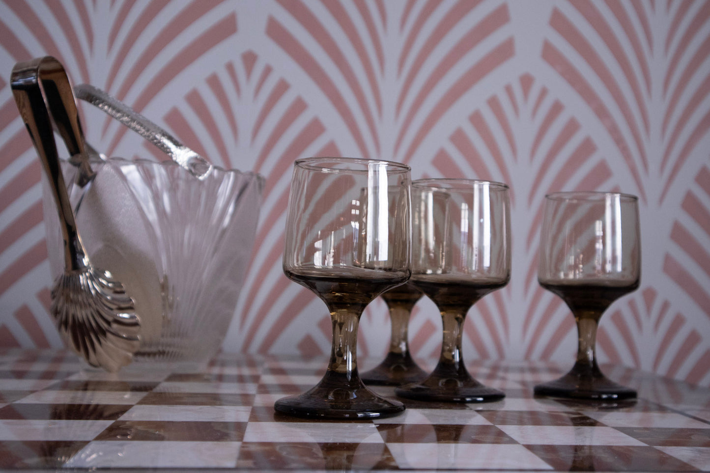 Smokey Wine Goblets (Set of 4)