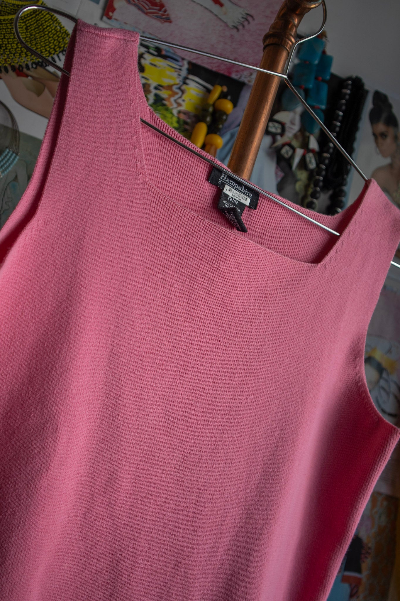 Flamingo Knit Tank