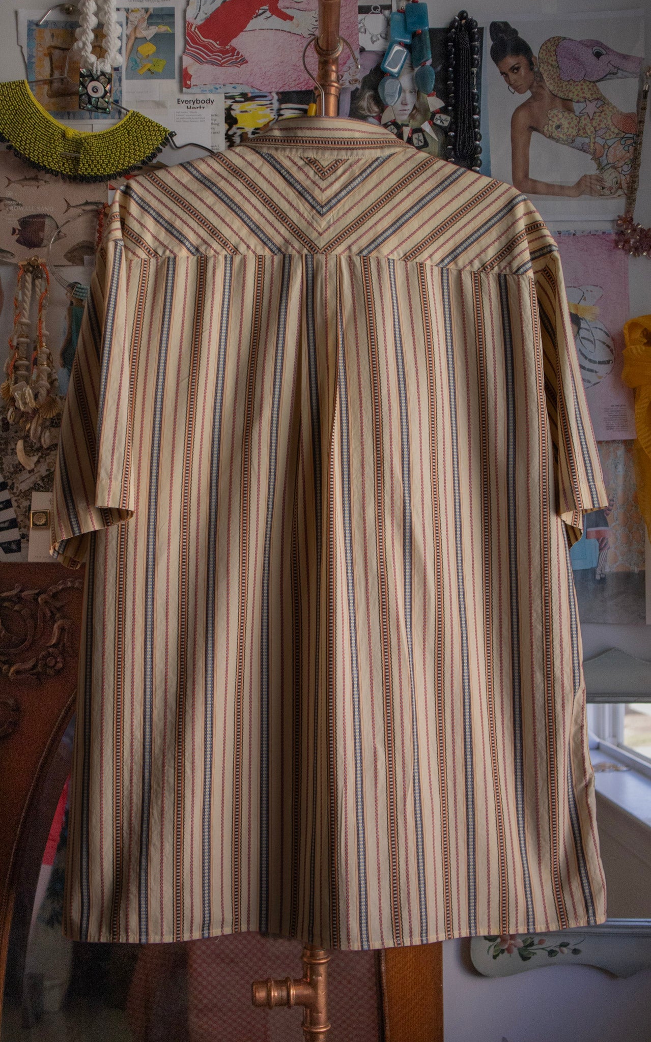 80's Two Ply Button Down