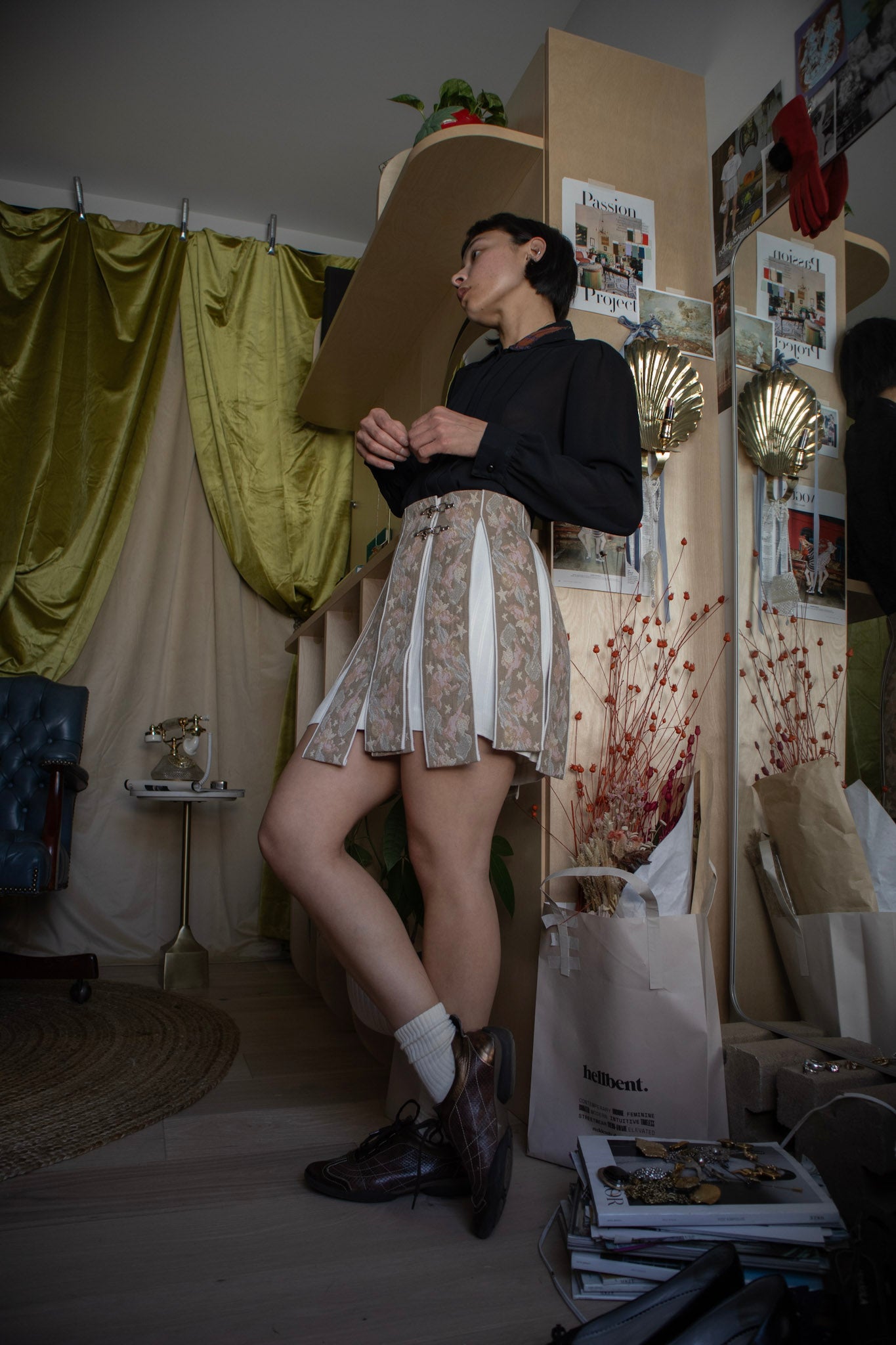 Celestial Mini Skirt
