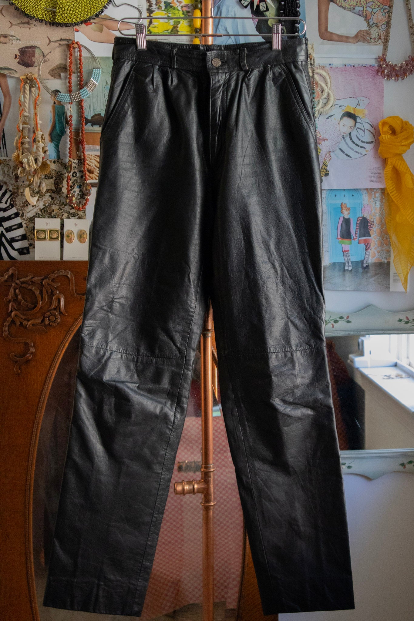 Genuine Leather Pants