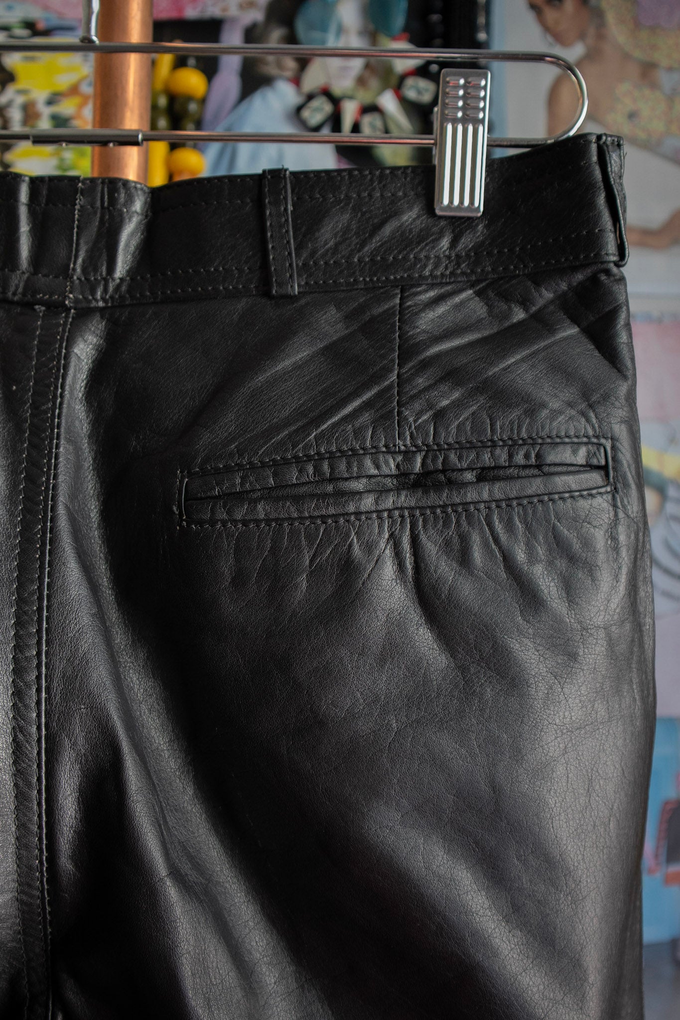 Genuine Leather Pants