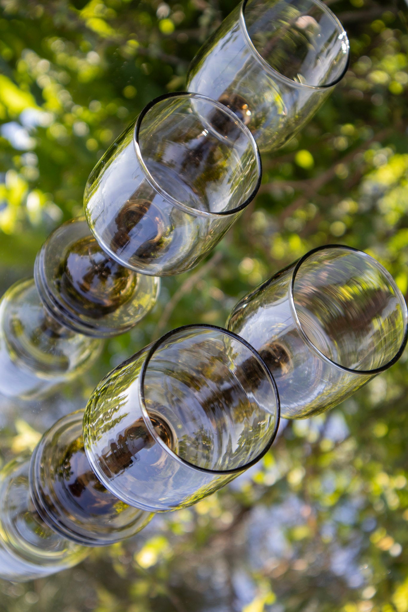 Smokey Wine Goblets (Set of 4)