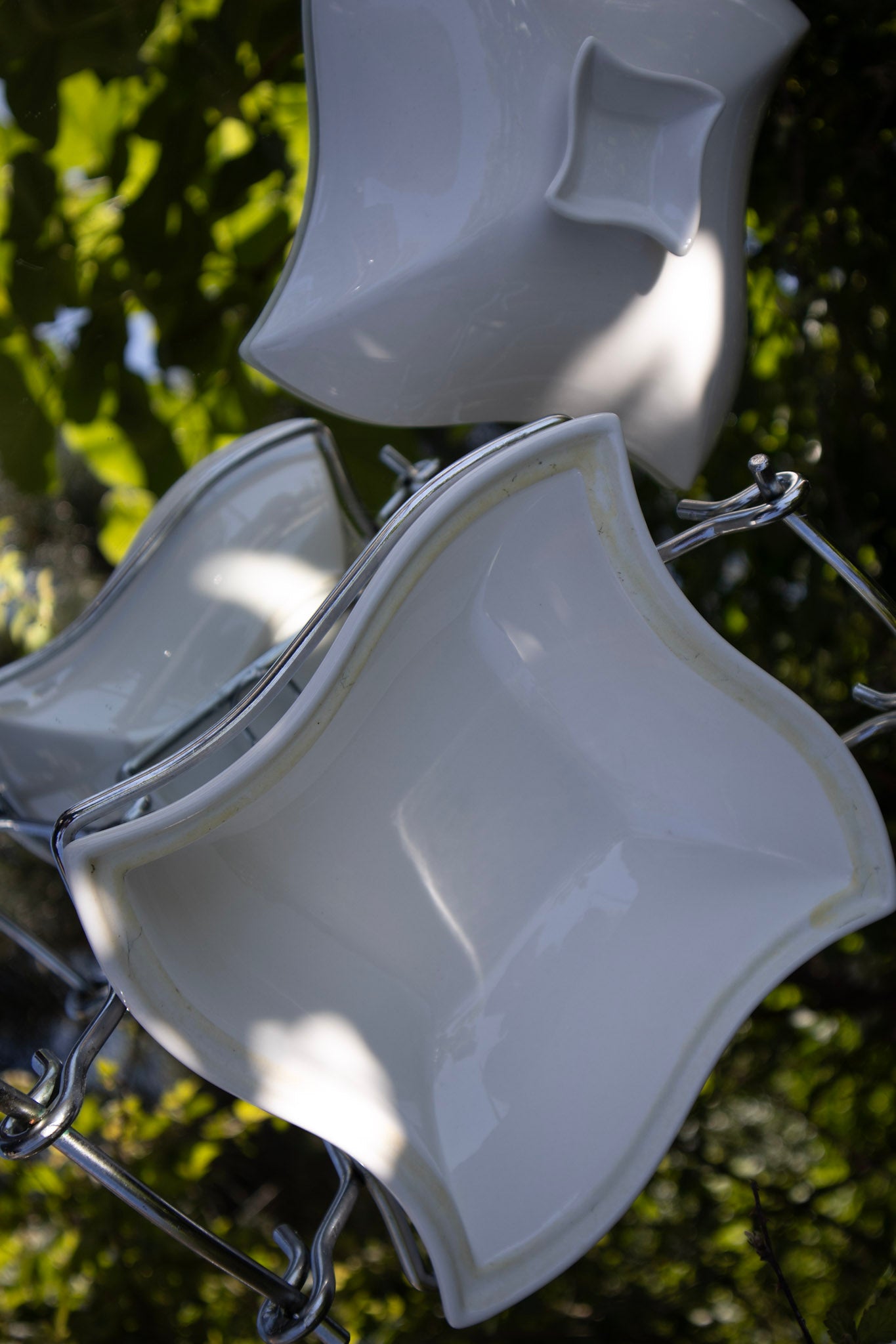 White Casserole Dish