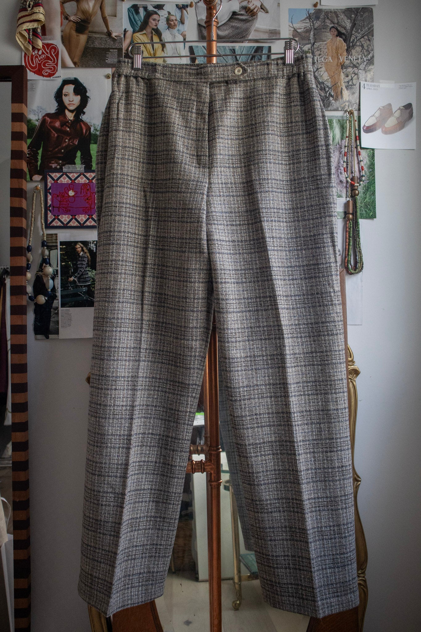 Plaid Trousers