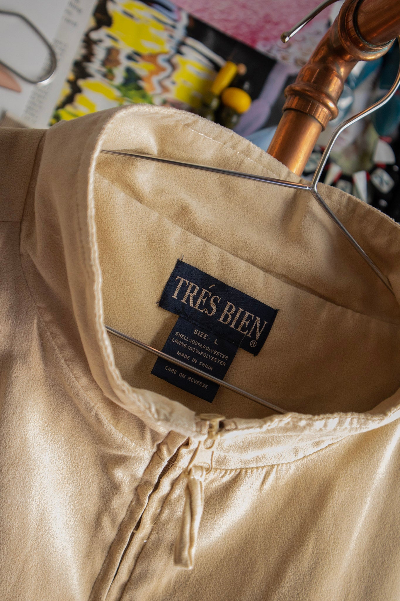 Tan Golf Vest