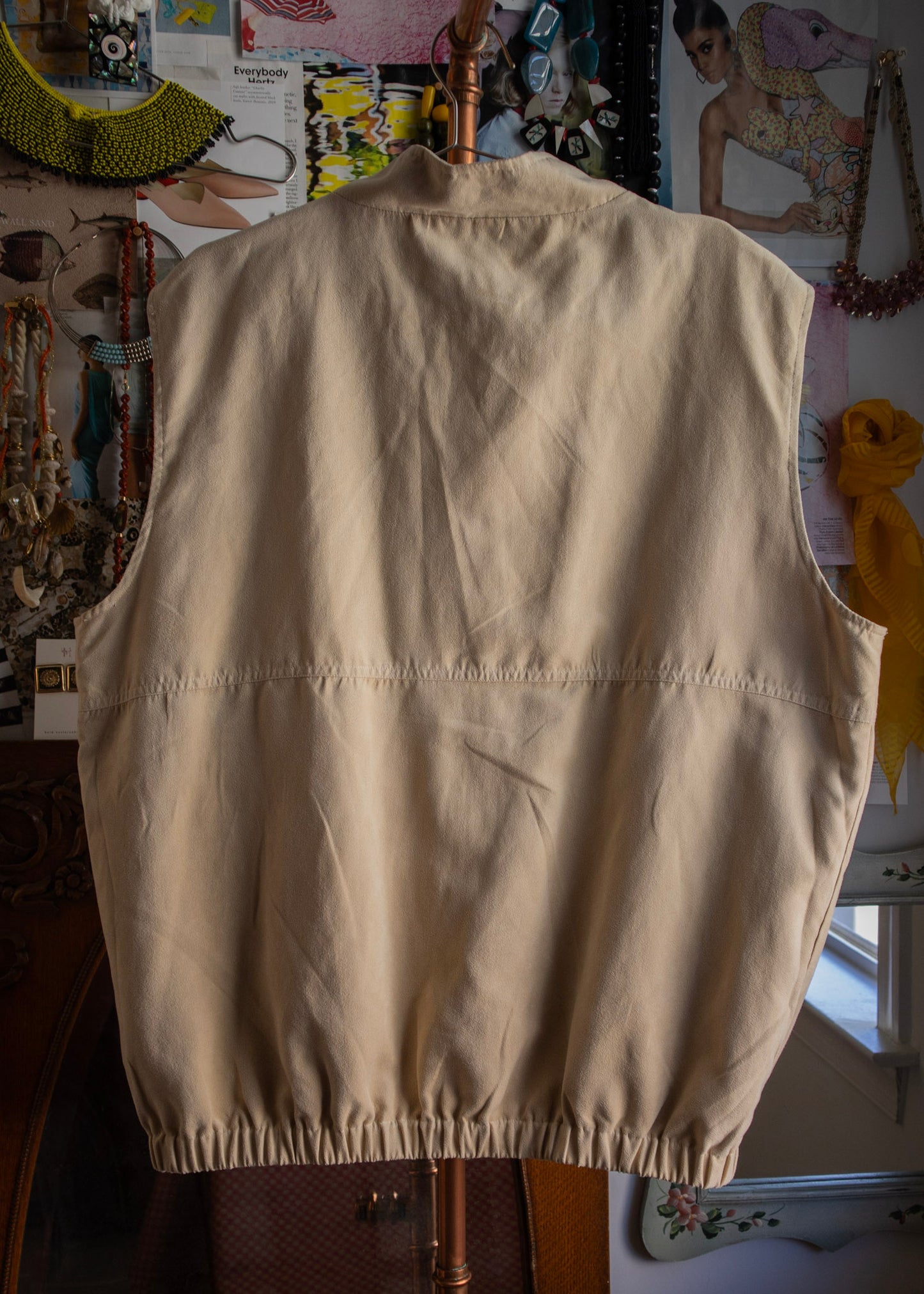 Tan Golf Vest