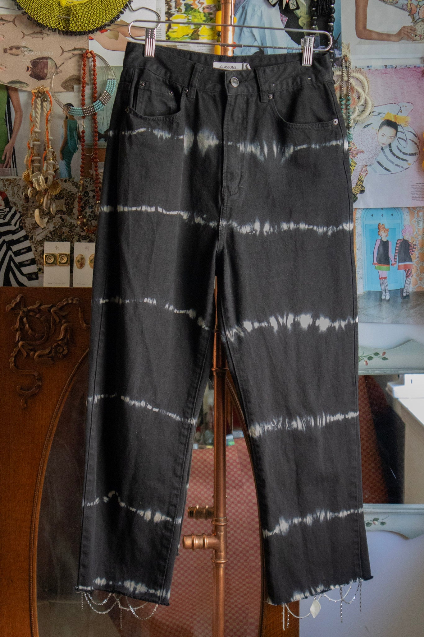 Chainsmoker Tie Dye Jeans