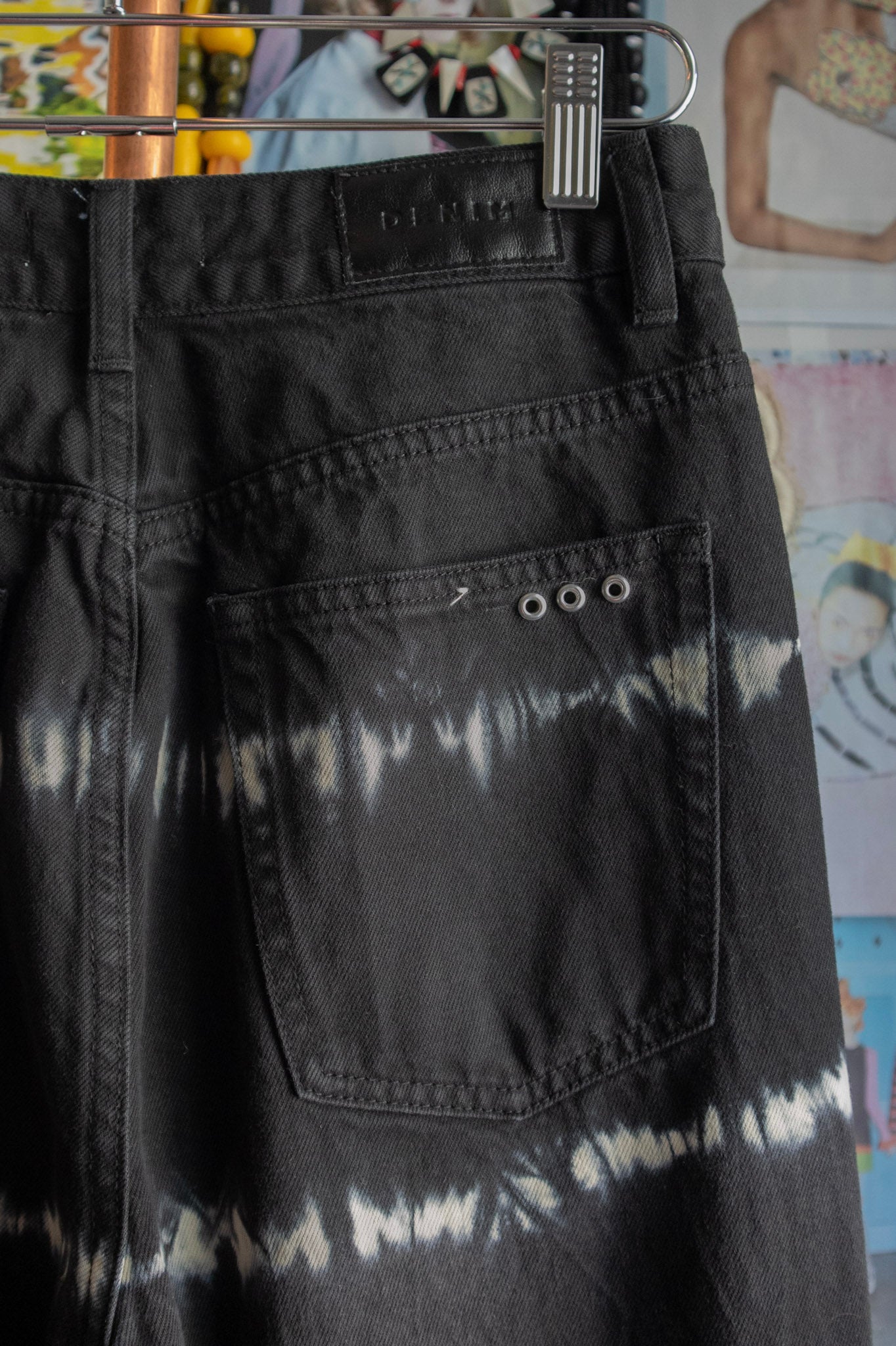 Chainsmoker Tie Dye Jeans