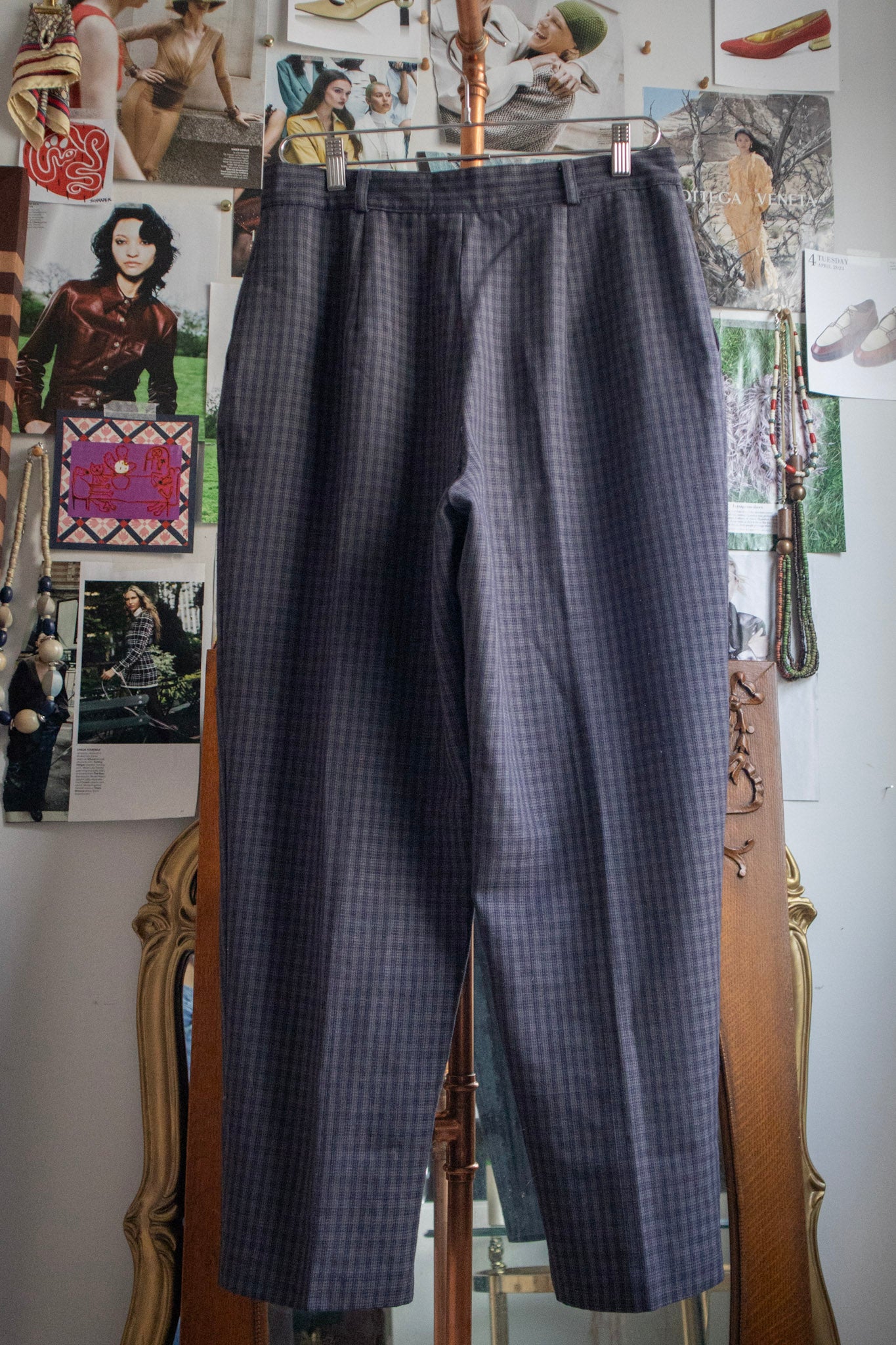 Two-Tone Grey Slacks