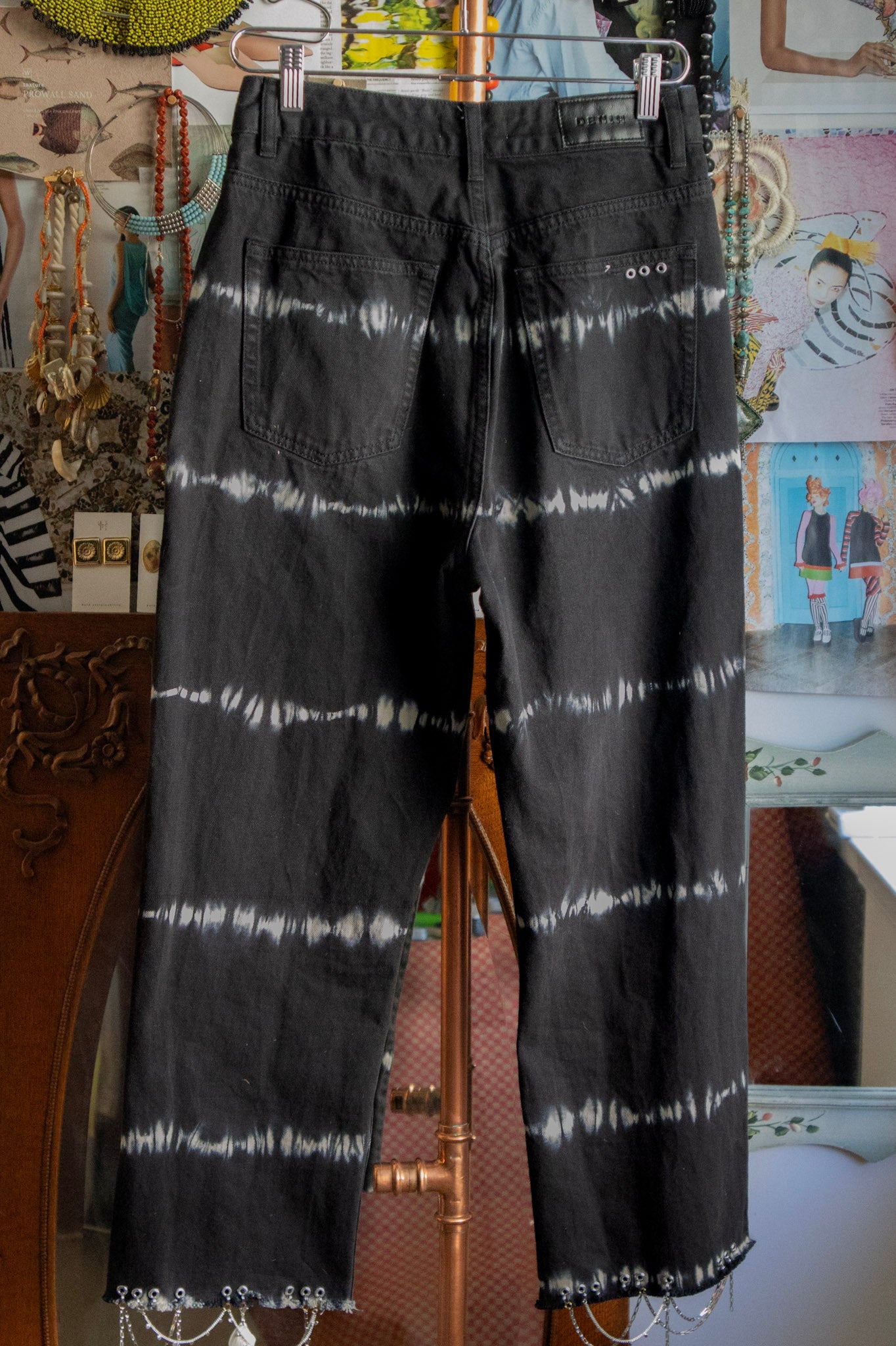Chainsmoker Tie Dye Jeans