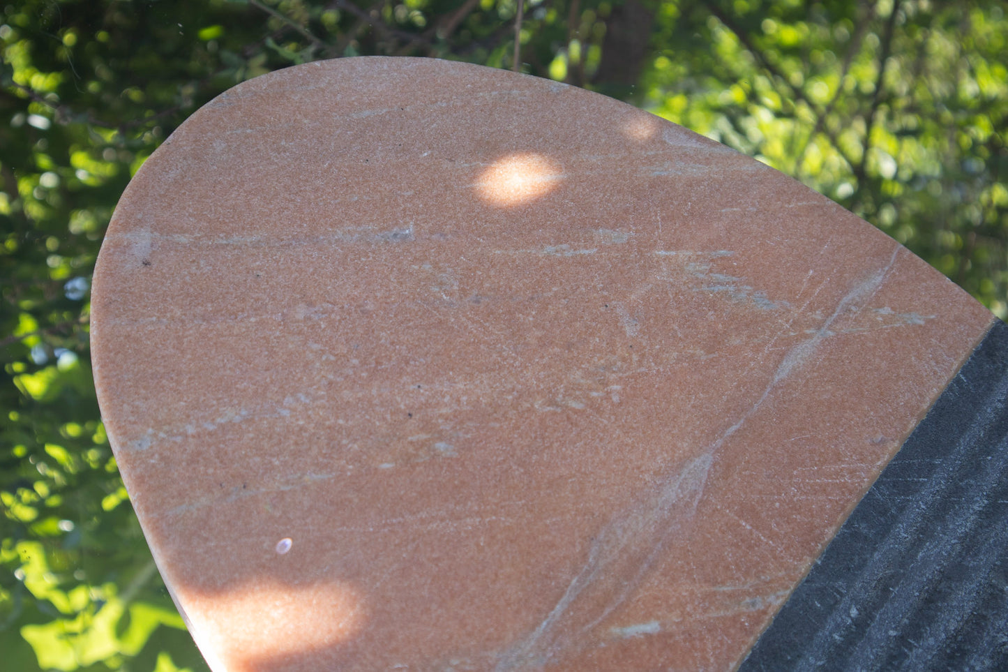 Ridged Marble Platter