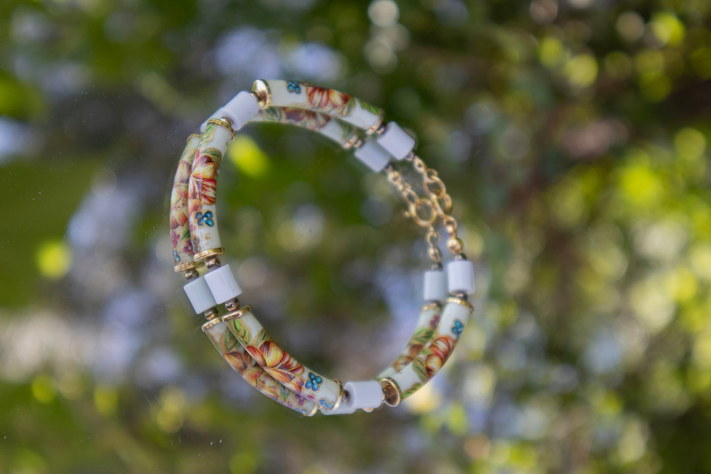 Ceramic Bead Bracelet