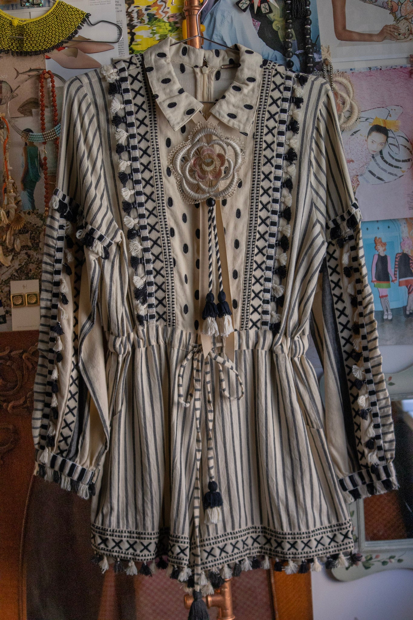 Safari Rose Romper