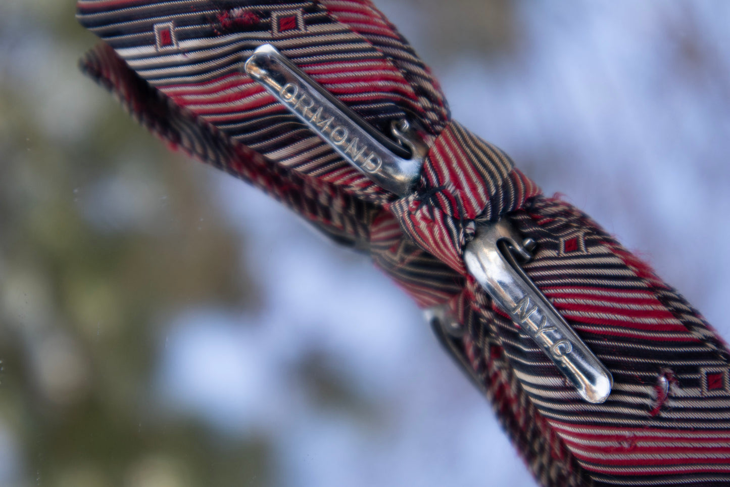Skinny Clip-on Bow Tie