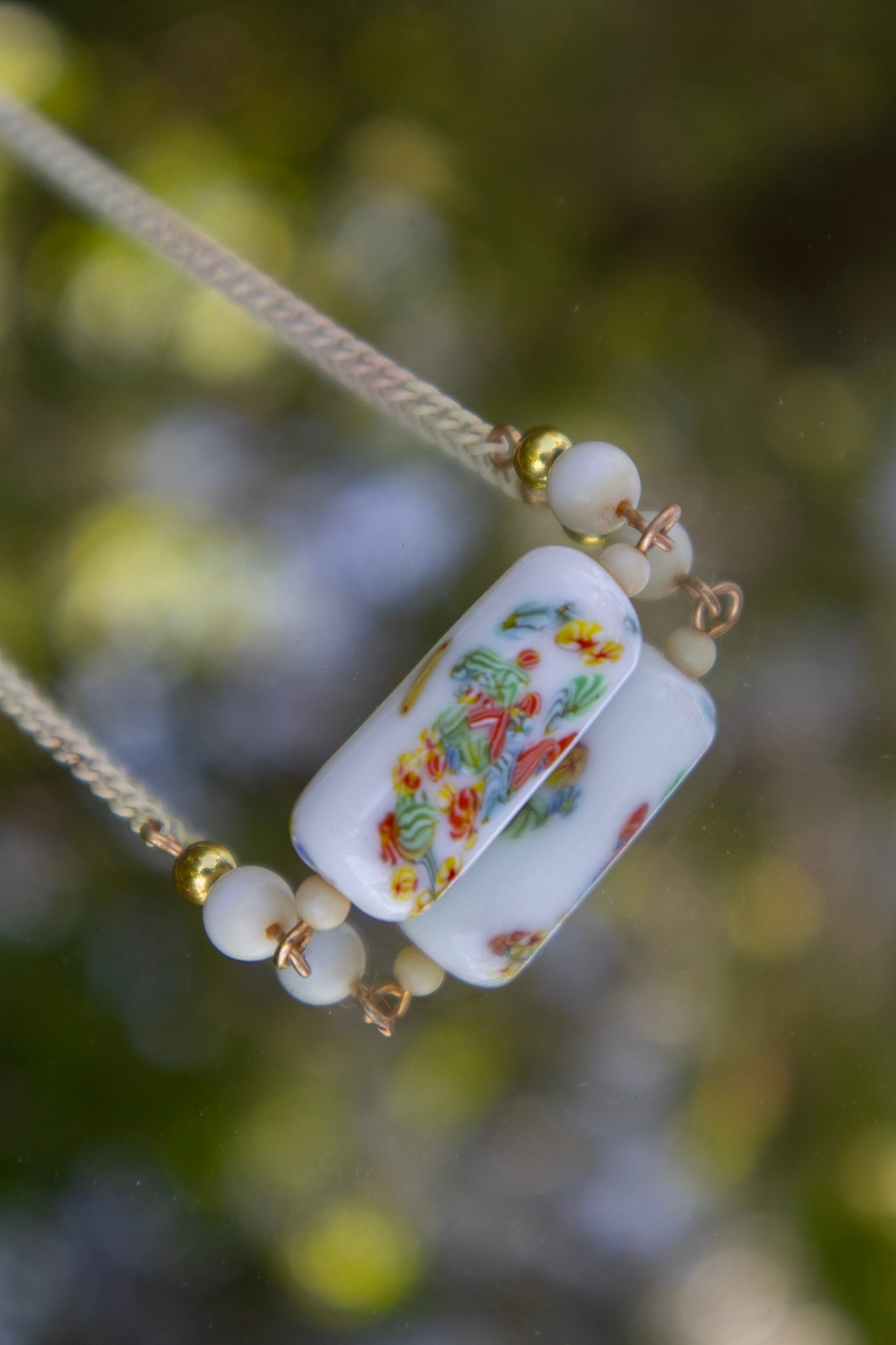 Ceramic Bead Necklace
