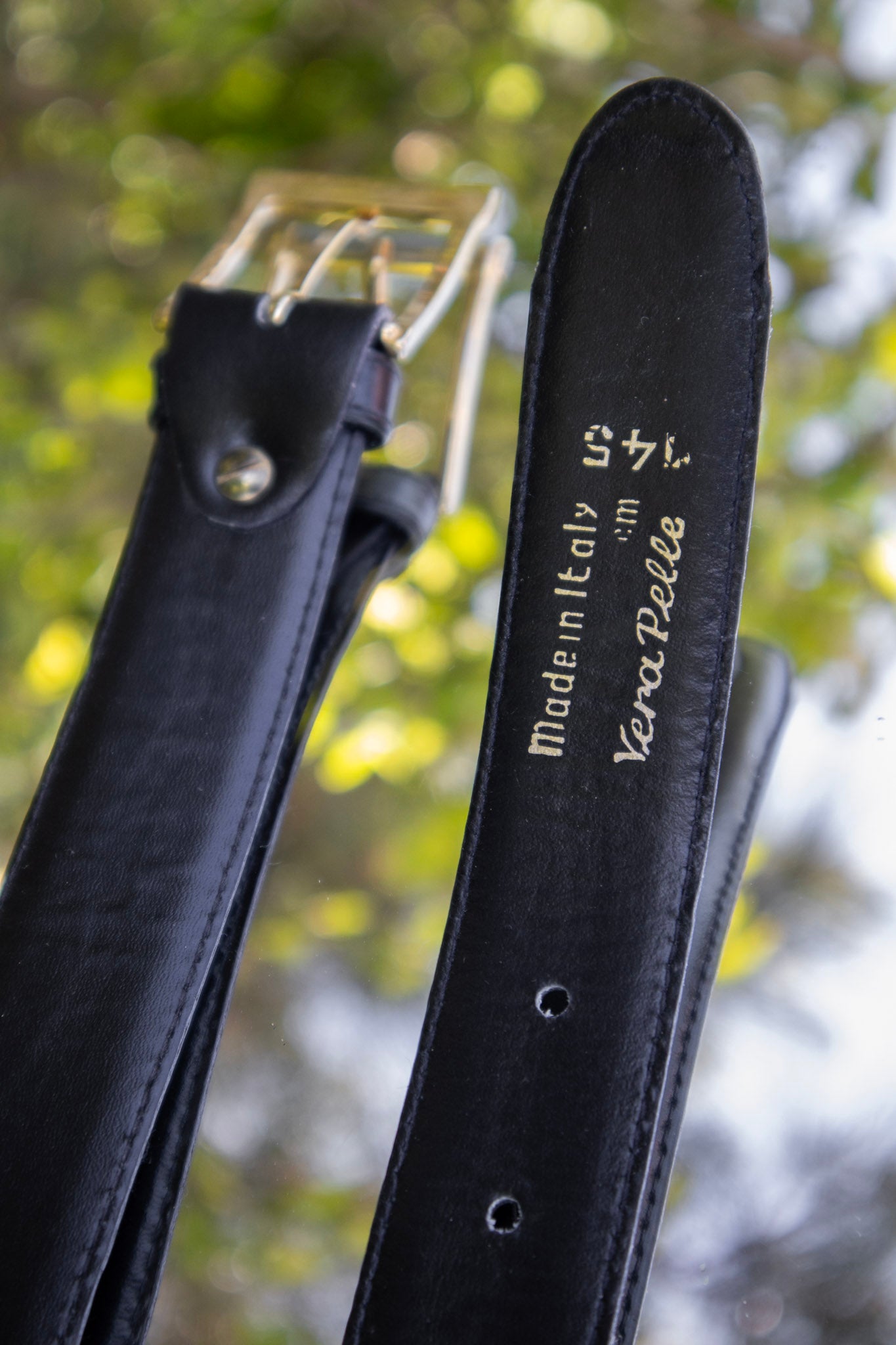 Italian Leather Belt