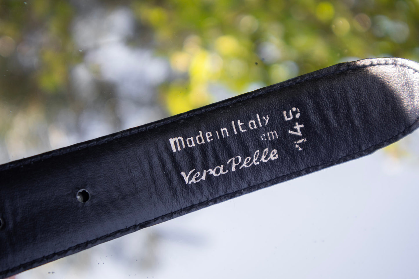 Italian Leather Belt