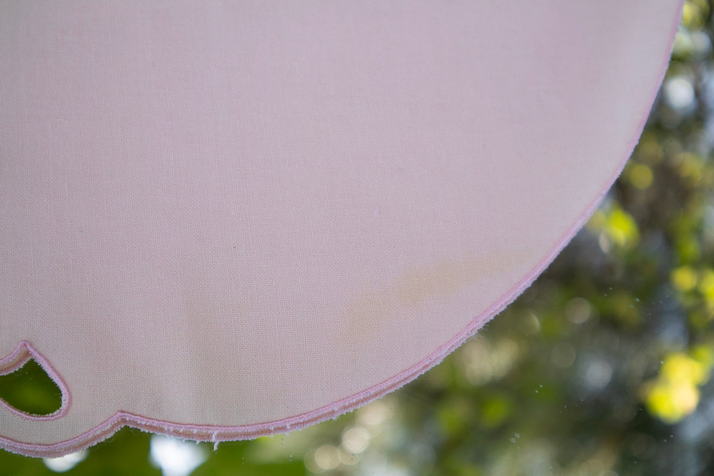 Light Pink Scalloped Placemats (Set of 5)
