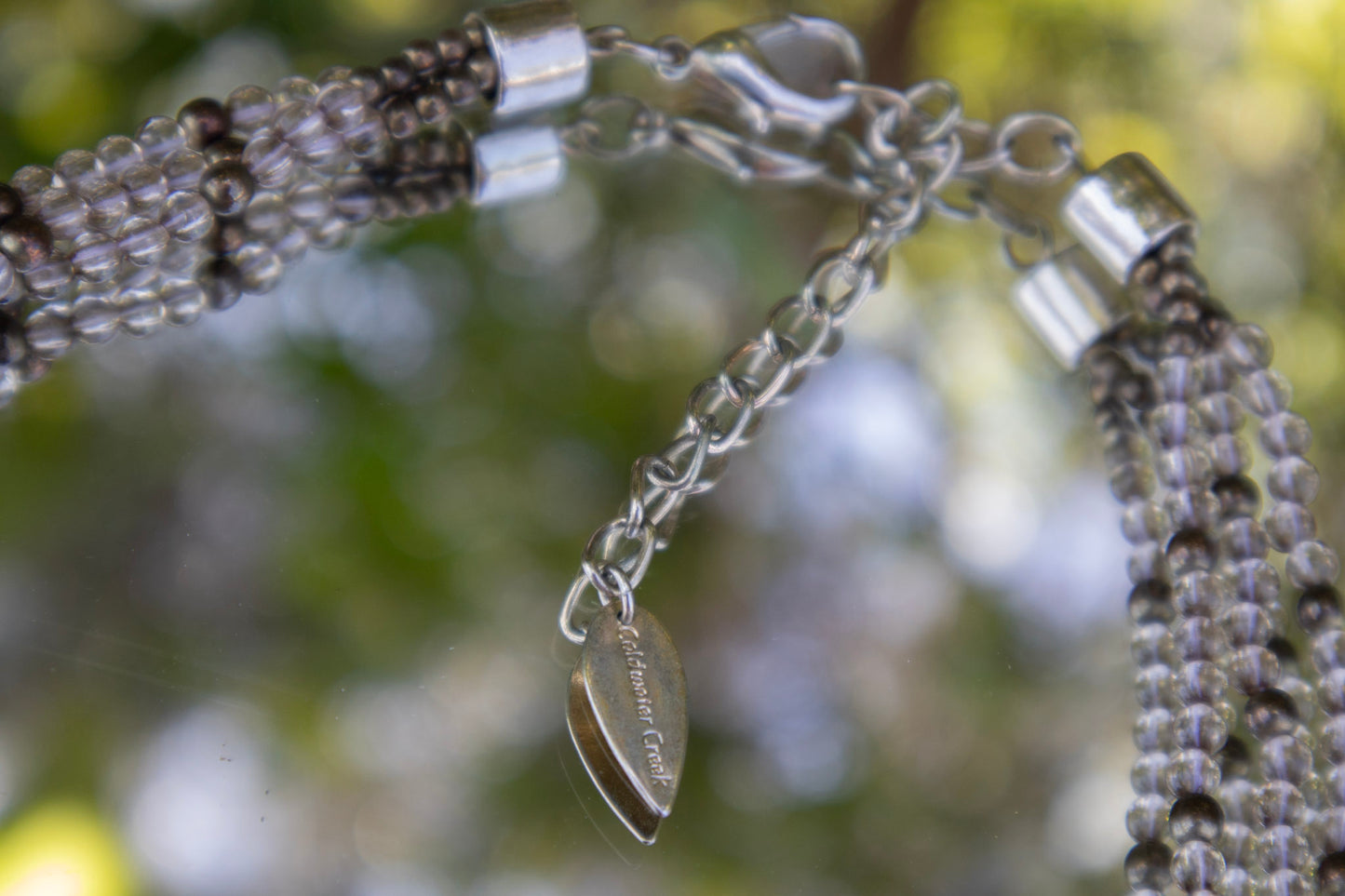 Lucite Flower Necklace
