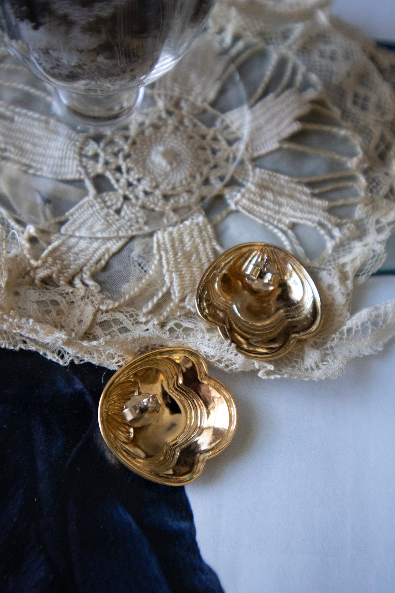 Scalloped Shell Earrings