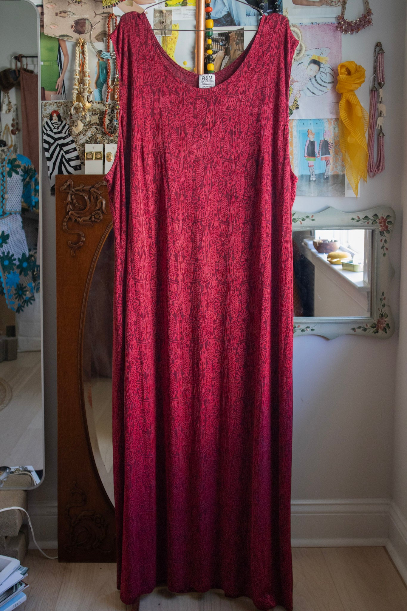 Burgundy Maxi