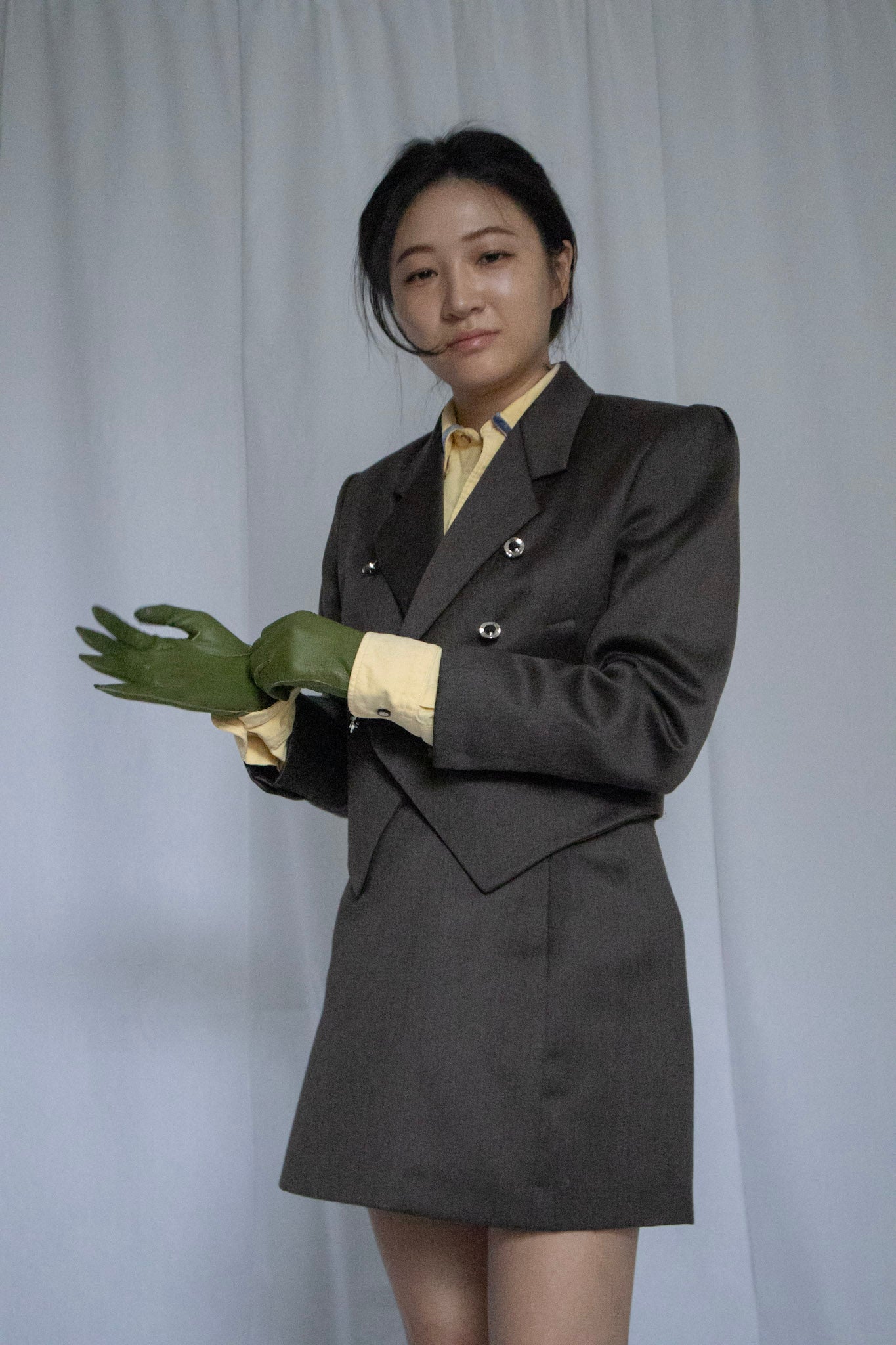 Olive Green Gloves