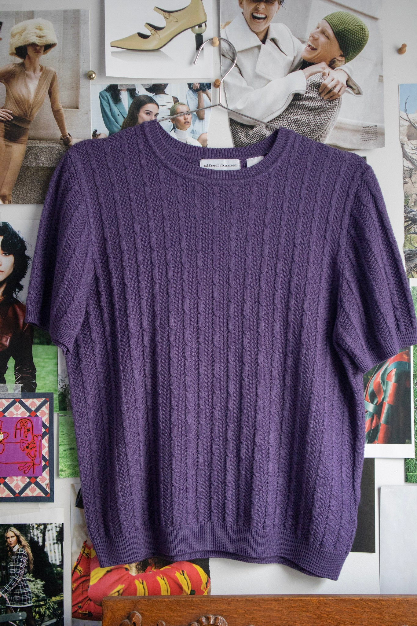 Amethyst Cable Knit