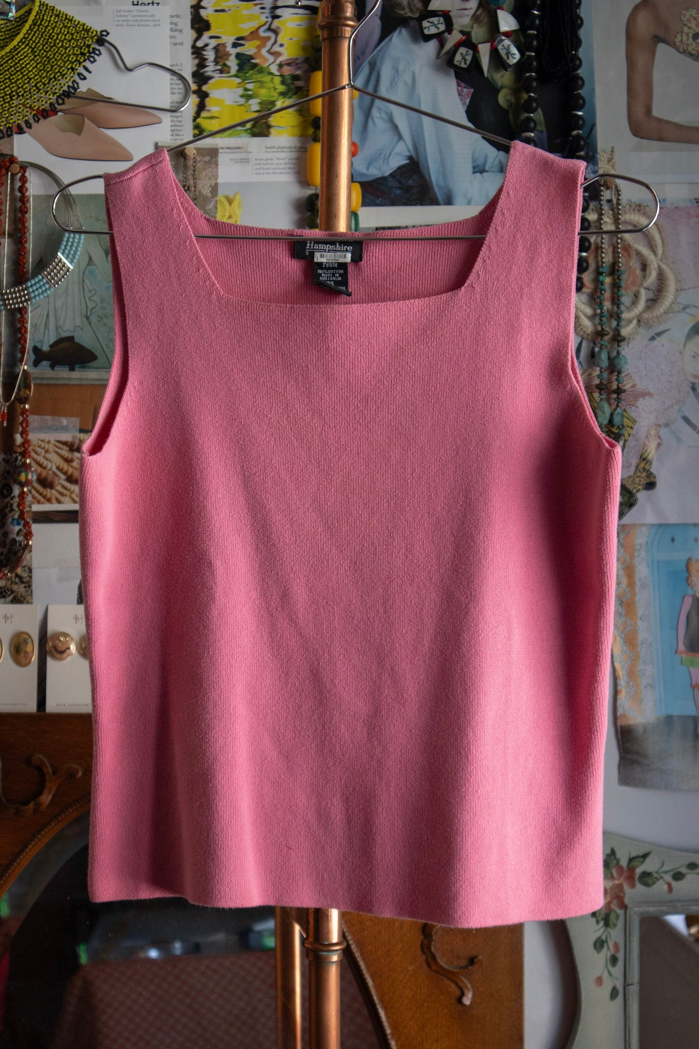 Flamingo Knit Tank