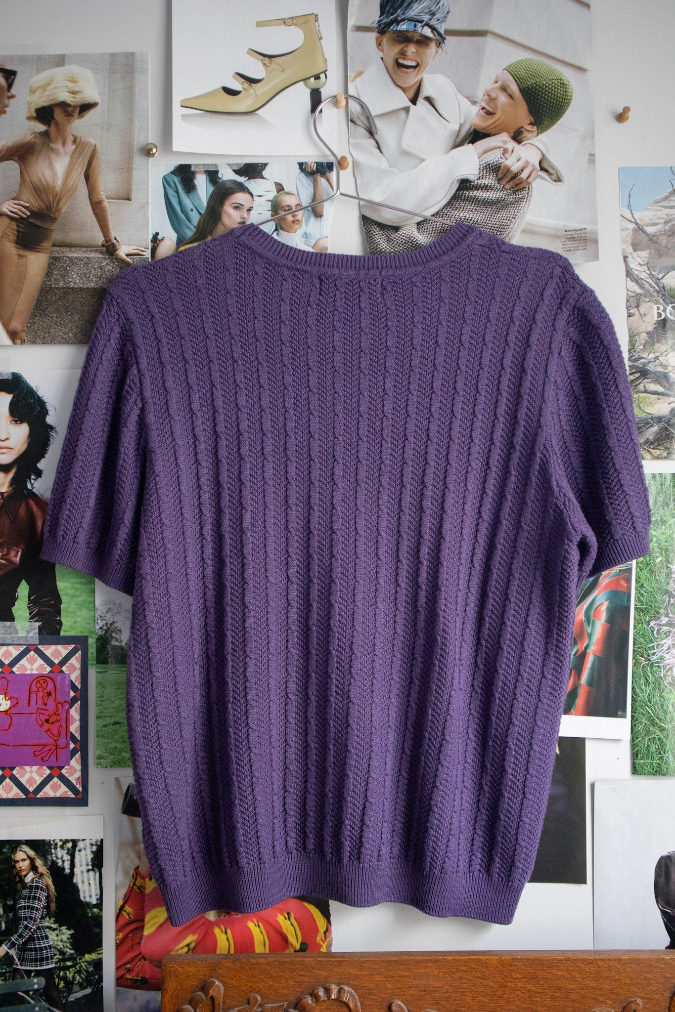 Amethyst Cable Knit