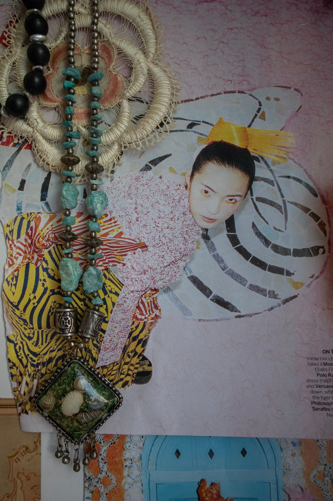 Resin Seashell Necklace