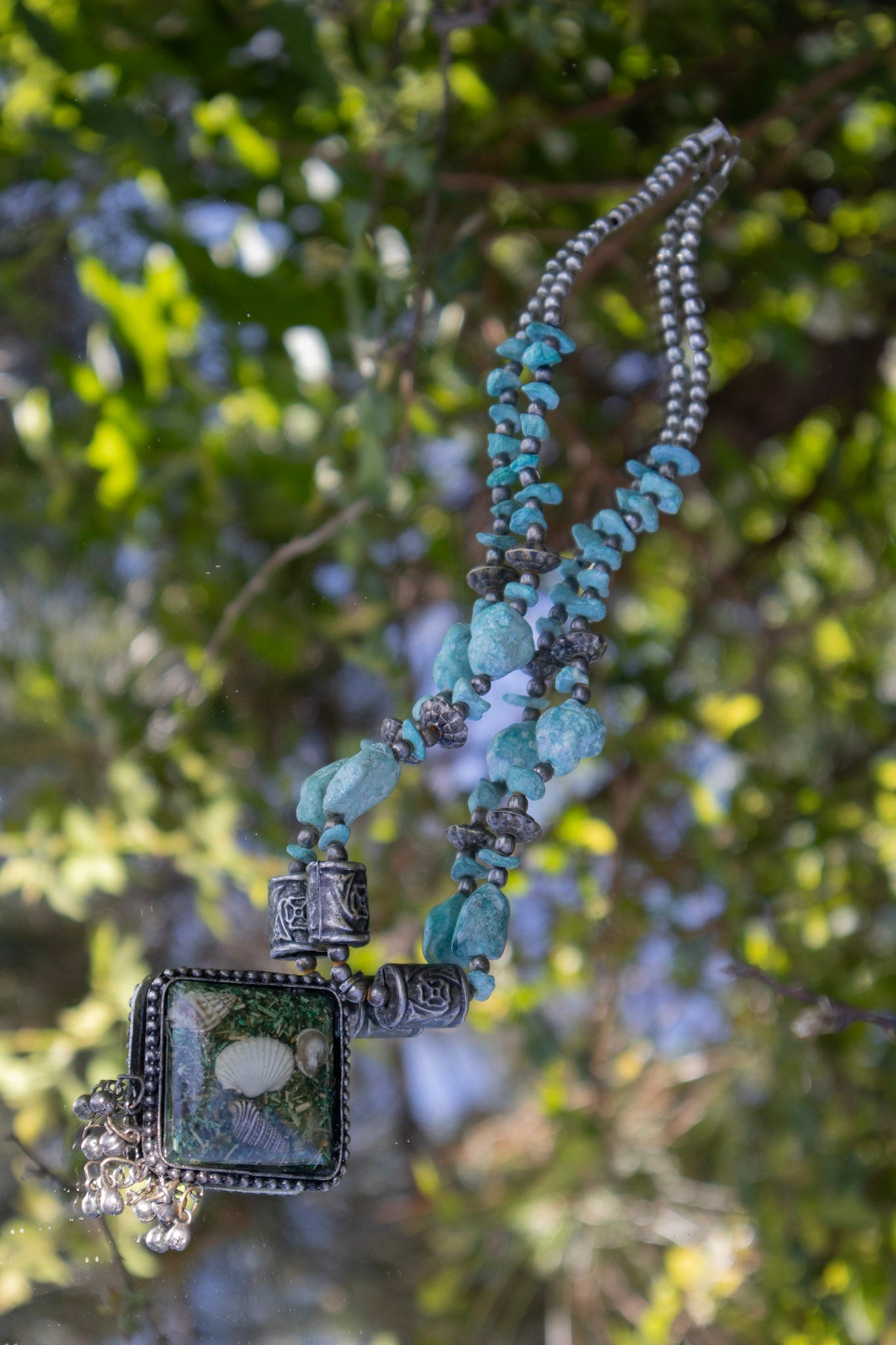 Resin Seashell Necklace