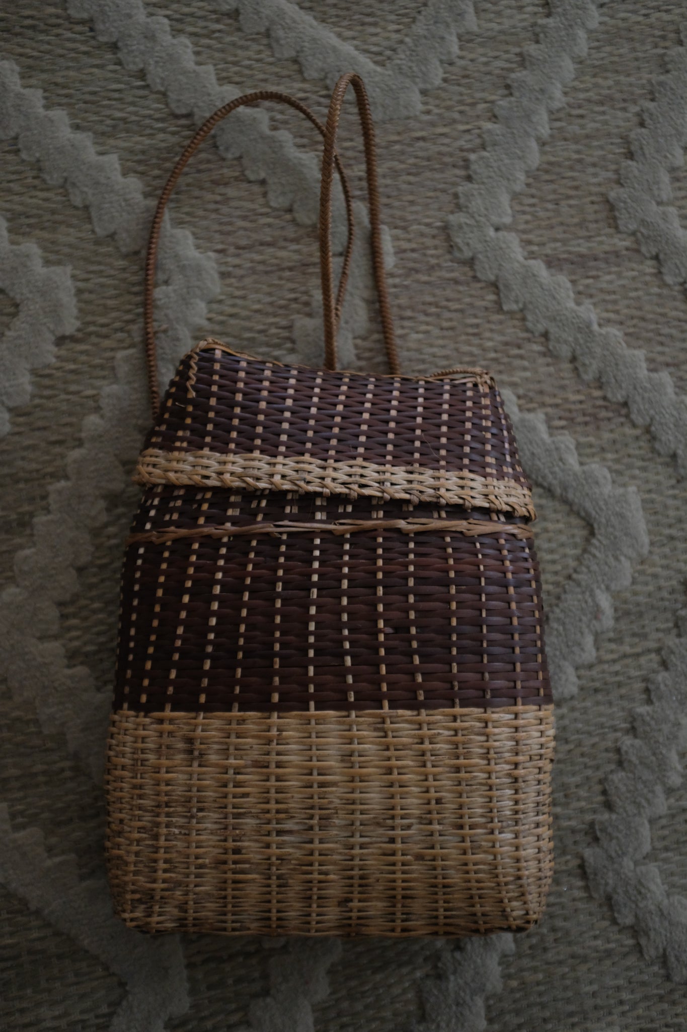 ‘Caught Adrift’ Charmed Wicker Knapsack