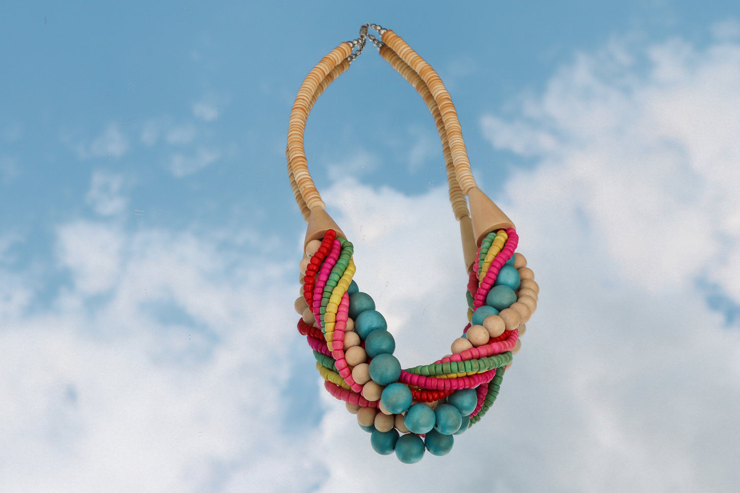 Multi-color Bead Necklace