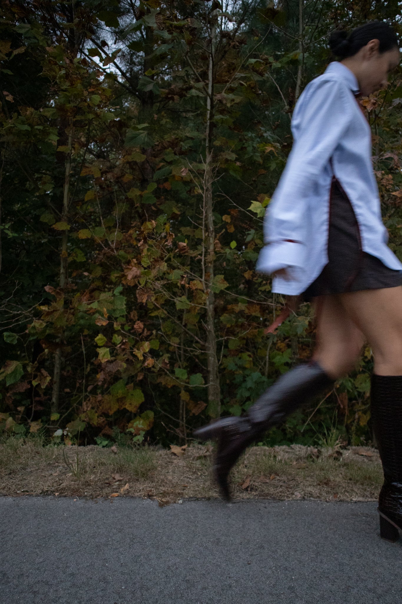 Plaid Paperbag Shorts