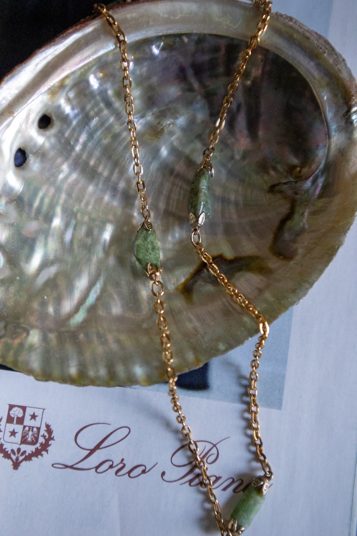 Delicate Jade Necklace