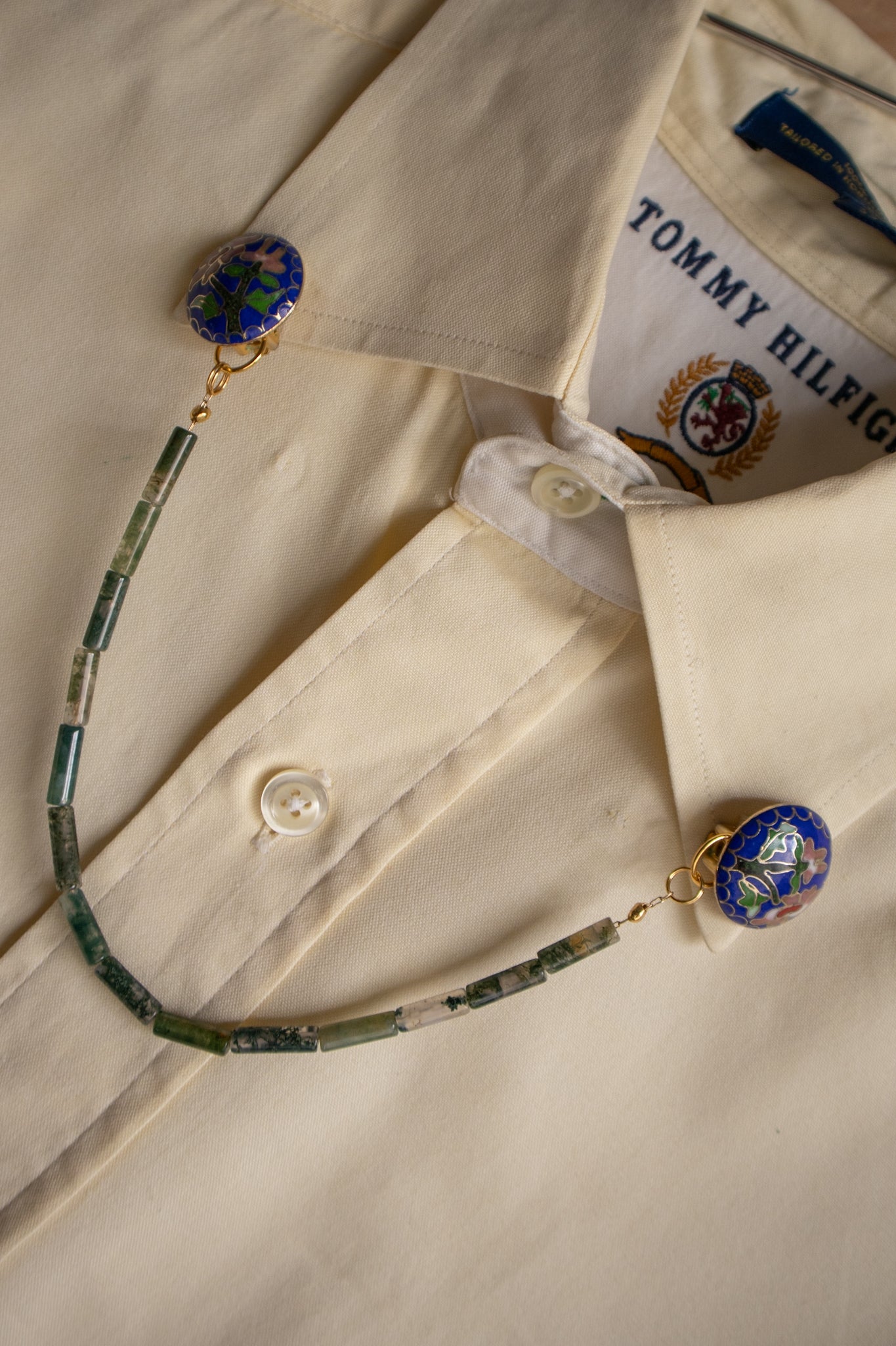 Garden Moss Collar Chain