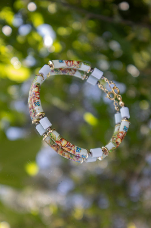 Ceramic Bead Bracelet