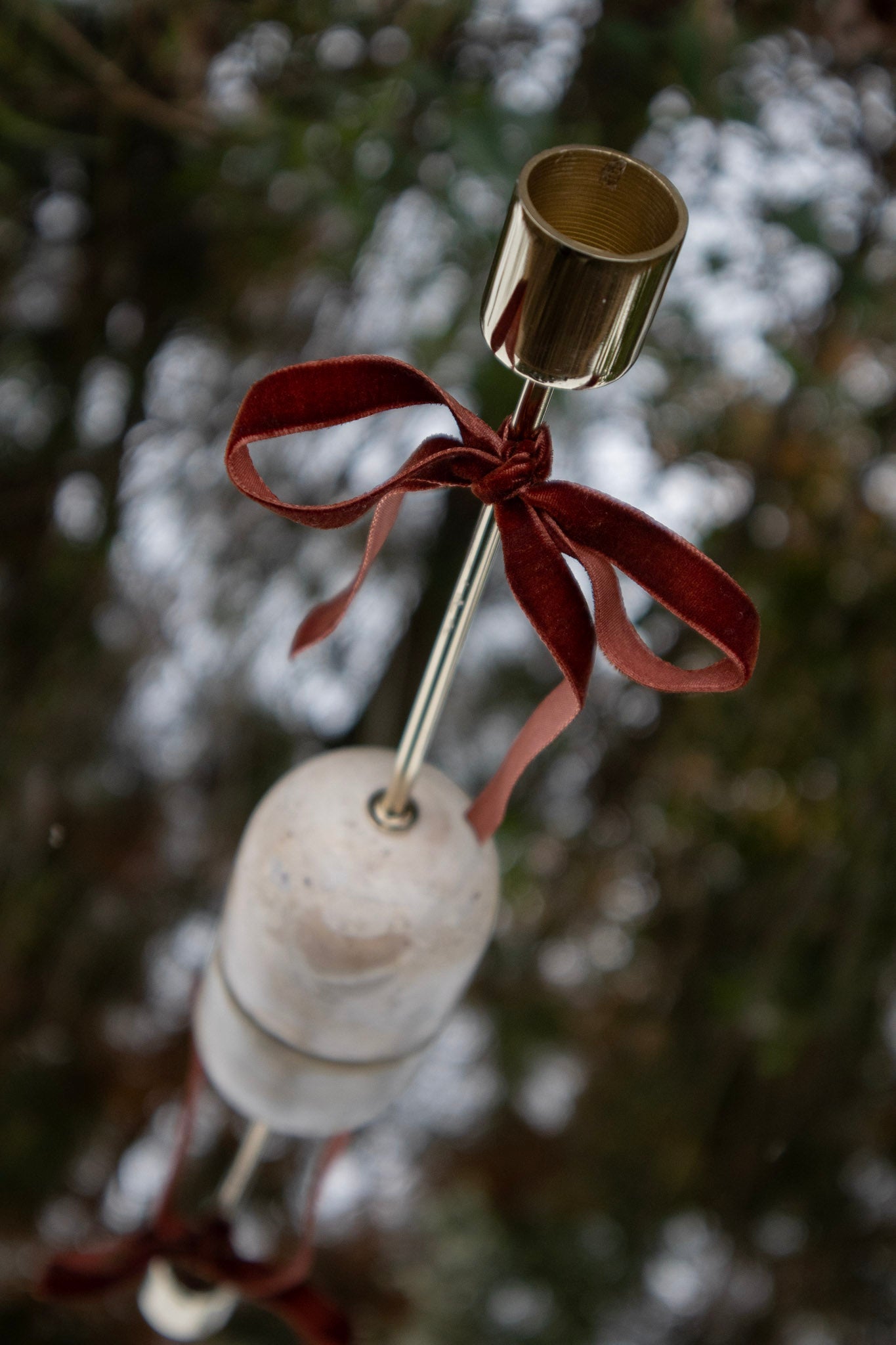 Candlestick with Marble Base