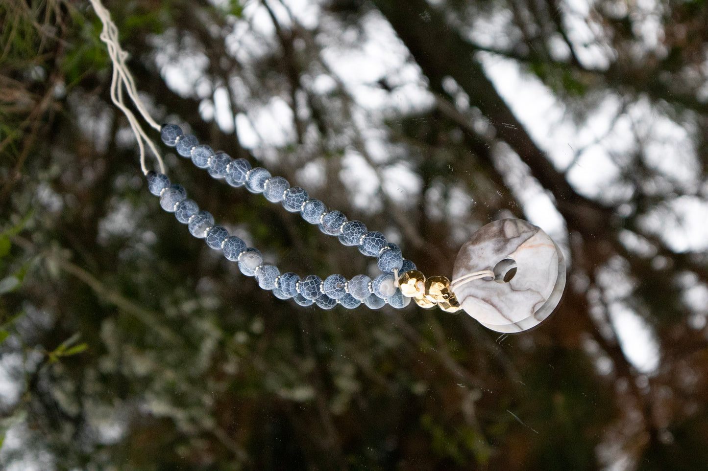 Marble Pendant Necklace