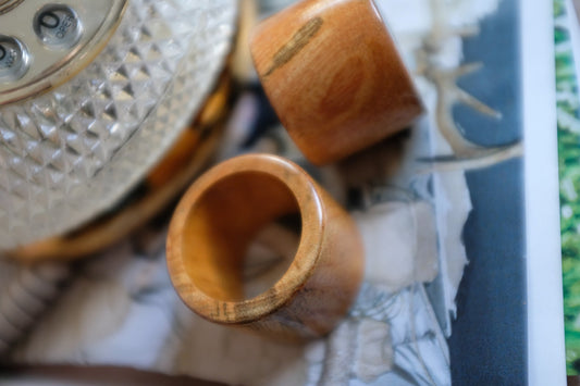 Wooden Napkin Rings (Set of 2)