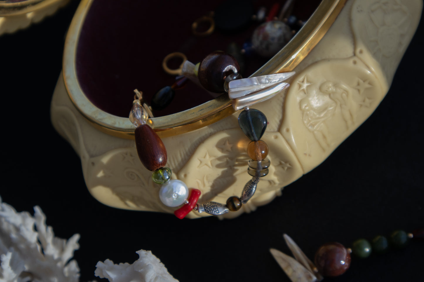 Katla Bracelet | Fire + Ice Set