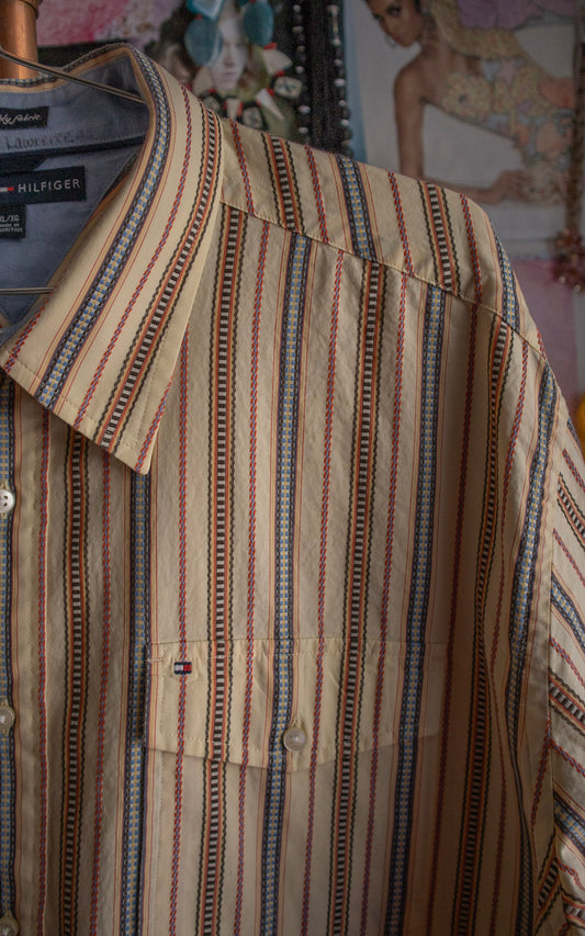 80's Two Ply Button Down