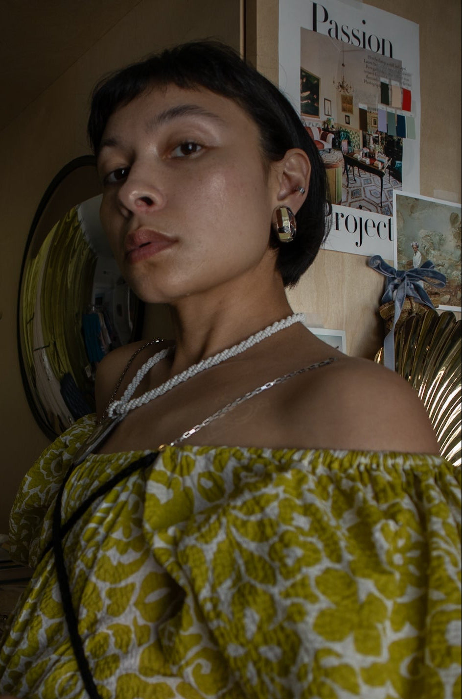 Abstract Mosaic Clip-ons