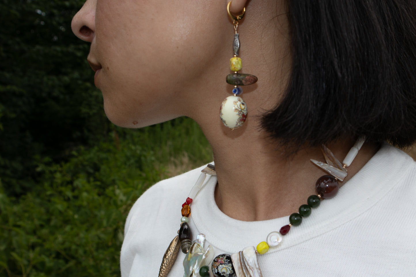 The Rán Earrings | Fire + Ice Set
