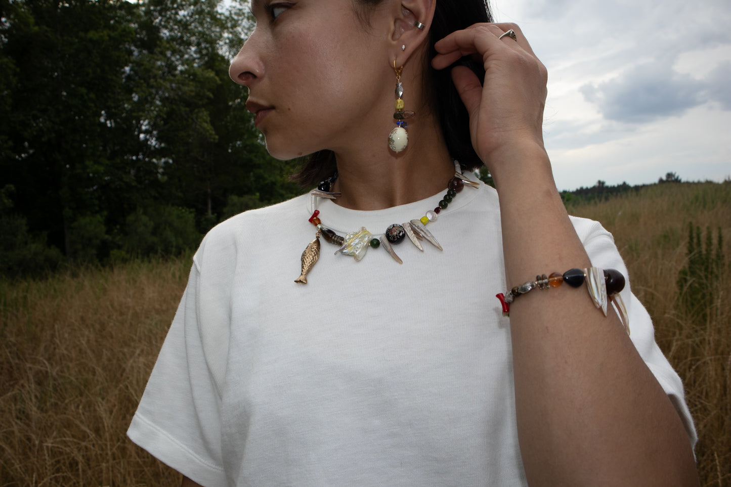 The Rán Earrings | Fire + Ice Set