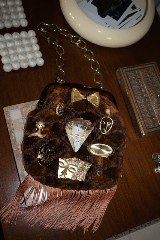 Broke Girl Brooch Bag