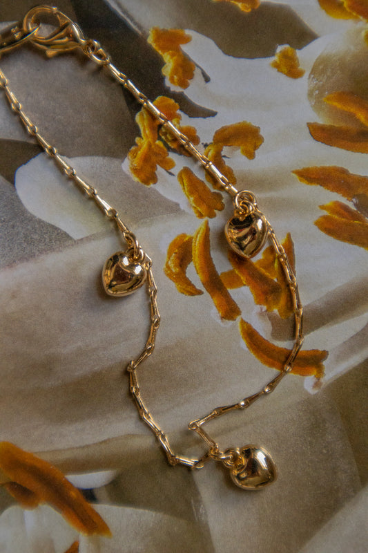 Heart Charm Bracelet