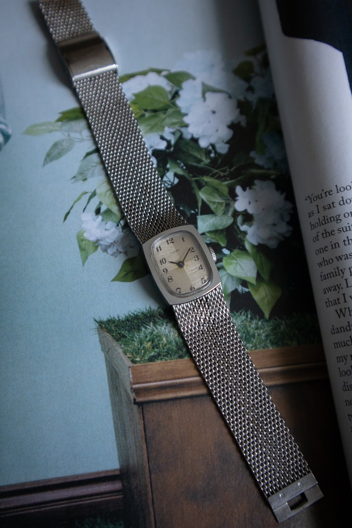 Vintage Stainless Steel Timex