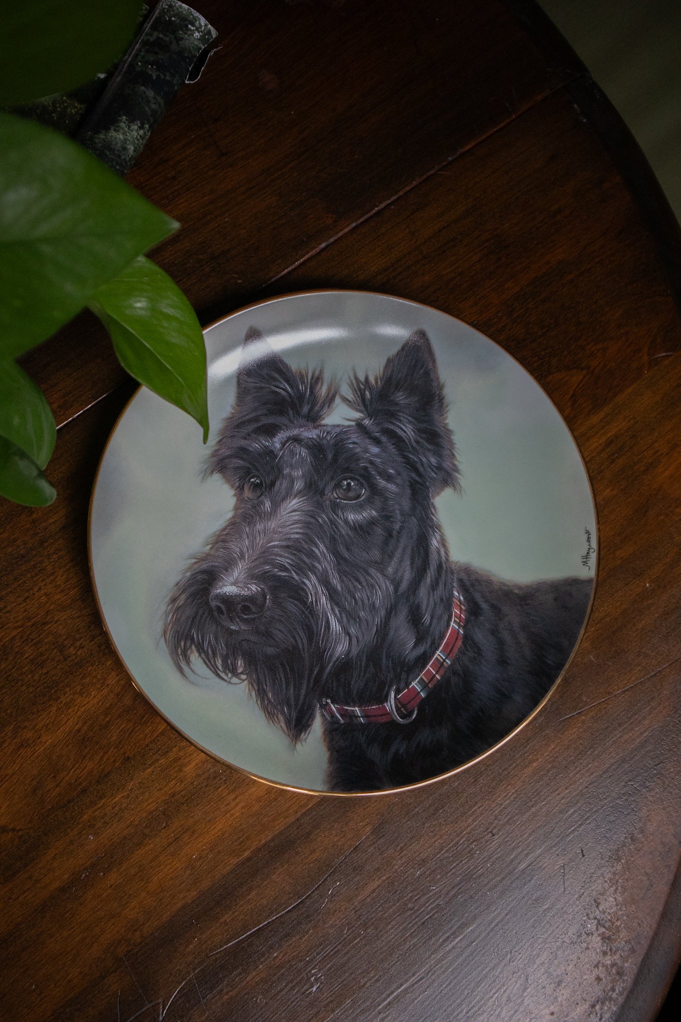 “Loyal and True” Decorative Plate
